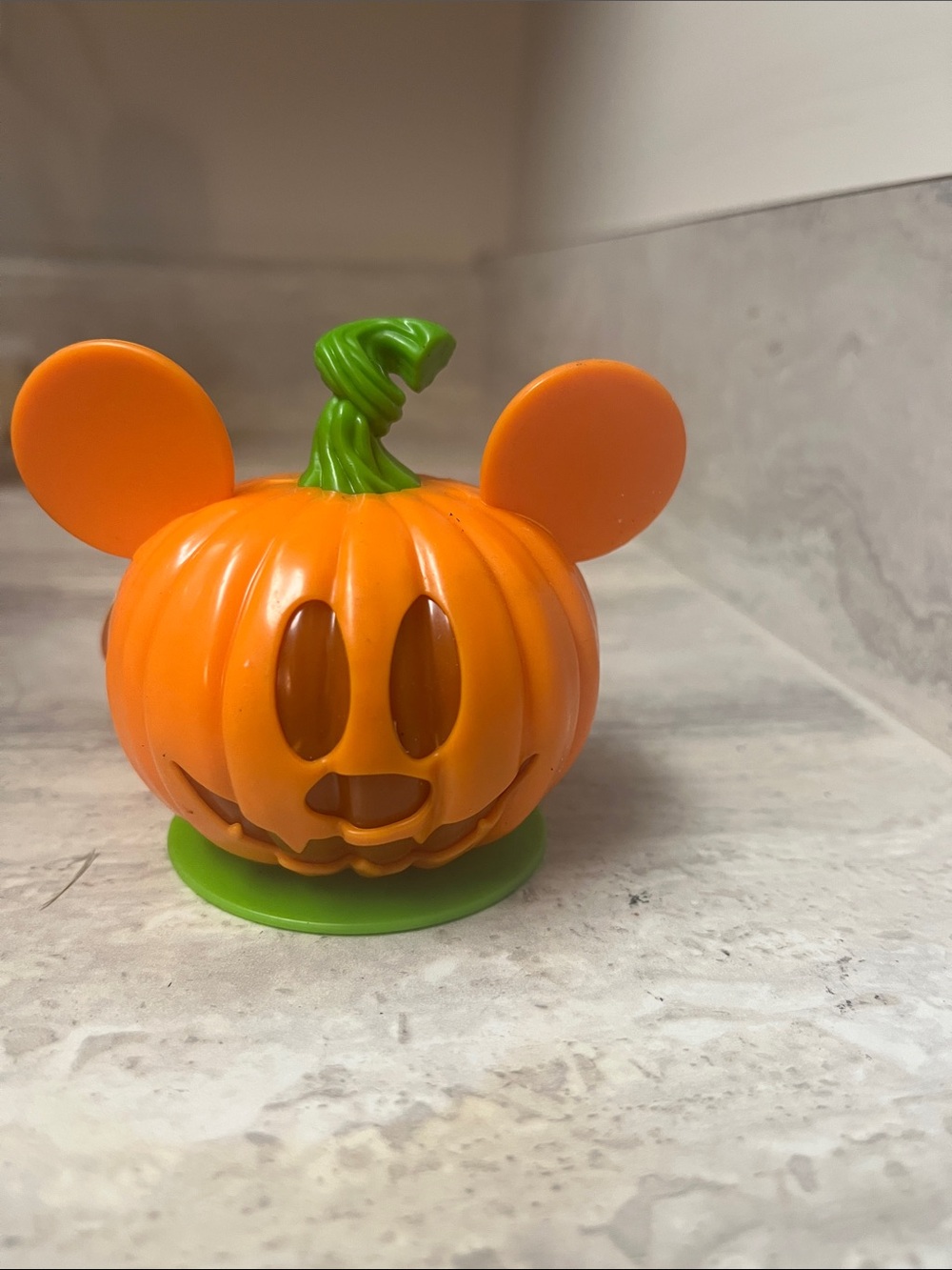 Orange Pumpkin Mouse Decorative Accent